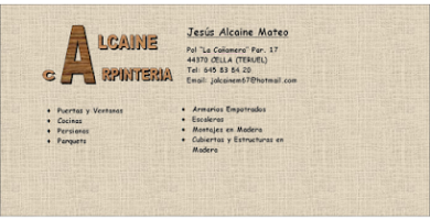 Alcaine Carpinteria